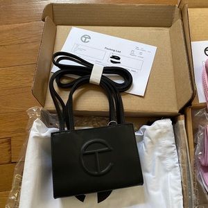 Black telfar mini for sale!!